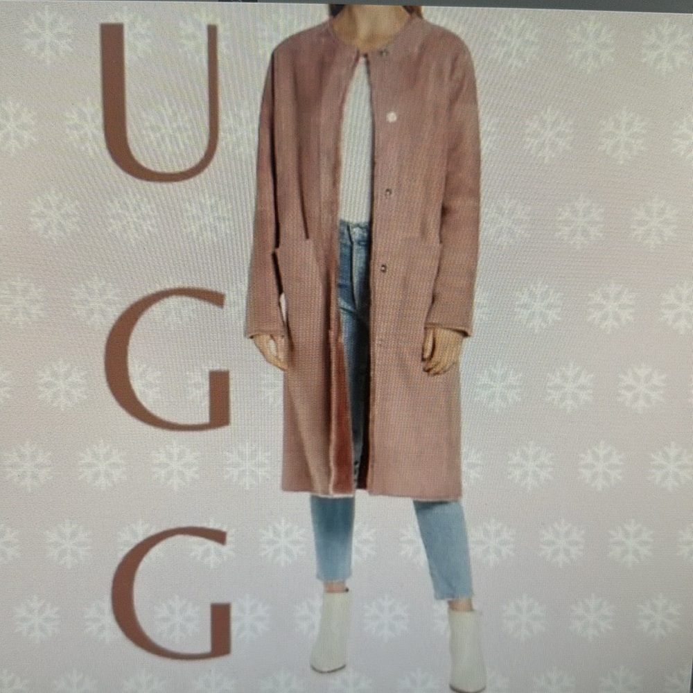 UGG “REMY” Reversible Shearling Coat NWOT